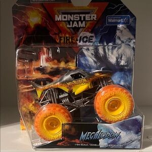 Monster Jam - 2024 Fire & Ice Split Series - Megalodon 1:64 Scale VHTF